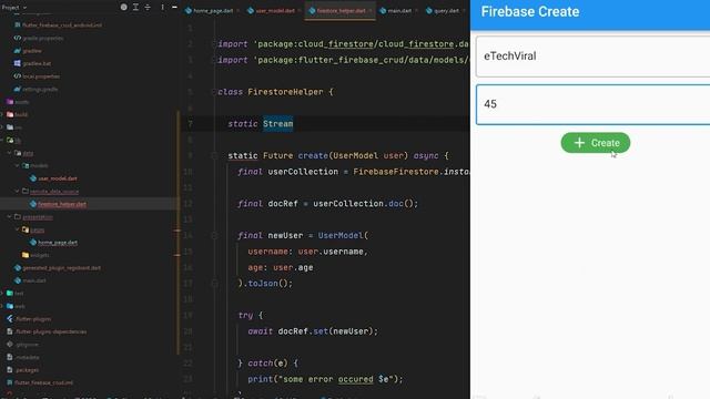 Flutter Firebase - Read Operation | Cloud Firestore смотреть онлайн