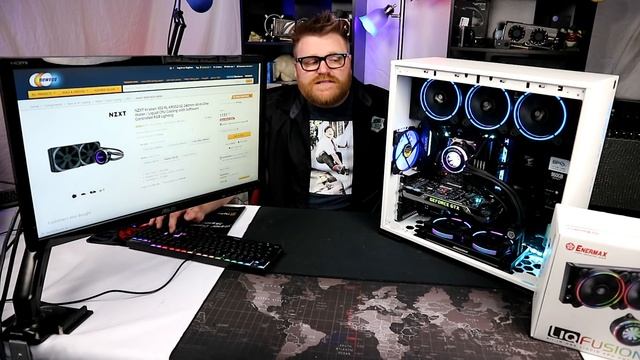 Mad RGB Flavor - Enermax Liqfusion CPU cooler review смотреть онлайн