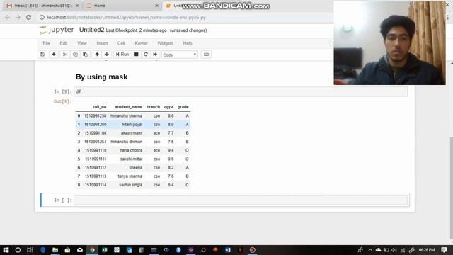 Selecting data records in pandas with conditions смотреть онлайн