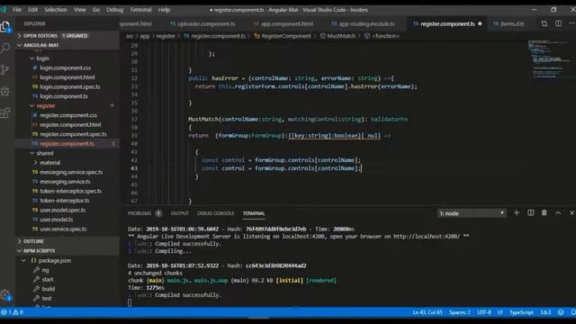 Custom validators in Angular . смотреть онлайн