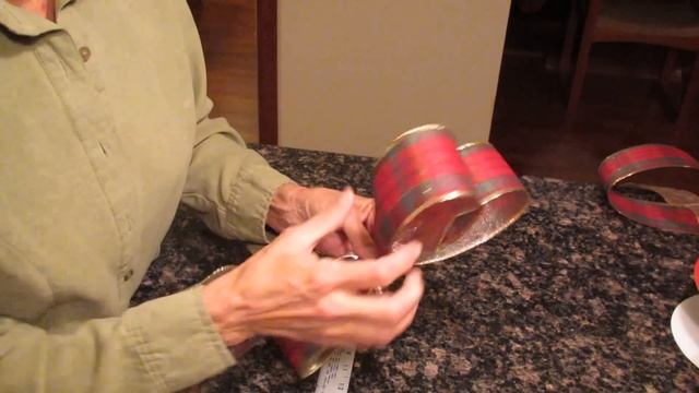Christmas Tree Bow Topper For 4 To 5 Foot Trees