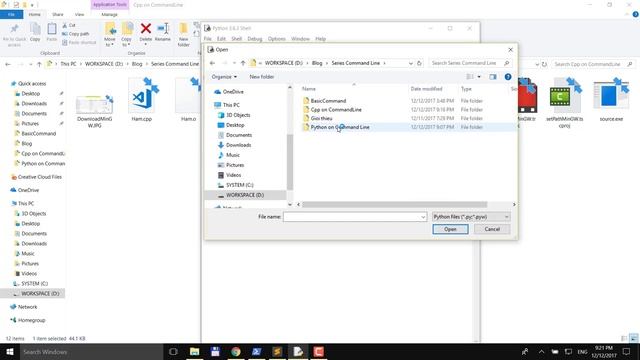 IDLE trong Python interpreter смотреть онлайн