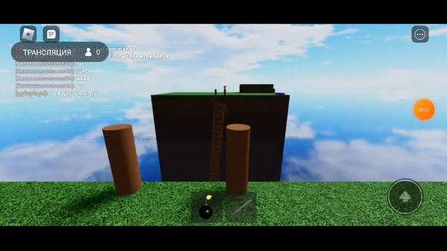 Играю с Таяй в роблокс на трансляцие