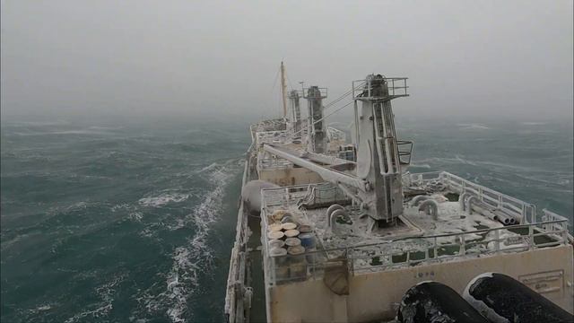 Берингово море Переход Обледенение т/р Сиерра смотреть онлайн