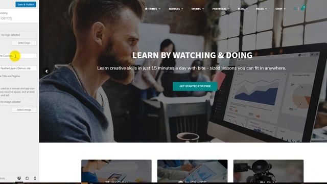 [EduPro WordPress Theme] - Upload logo or use text for logo смотреть онлайн