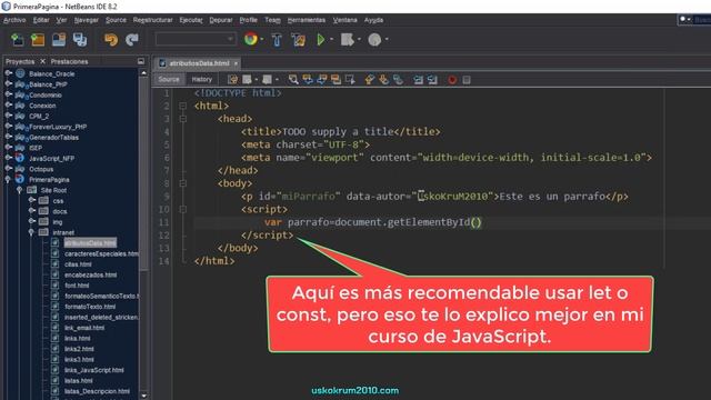 Atributo Data en HTML y Propiedad Dataset usando JavaScript ✅ | Curso HTML5 # 33 смотреть онлайн