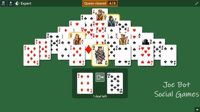 Microsoft Solitaire Collection - Pyramid - April 4 2021 смотреть онлайн