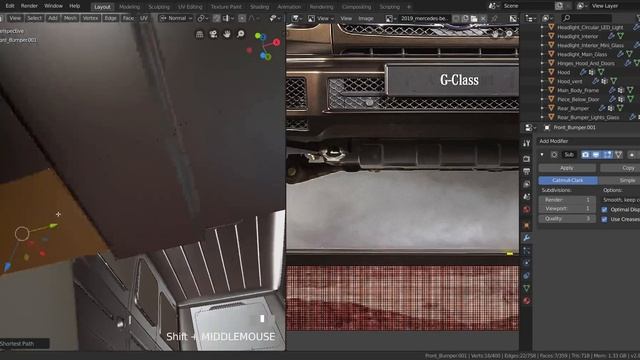 Blender 2.8 Car Modeling Tutorial - Part 91 (Piece Under Engine) смотреть онлайн