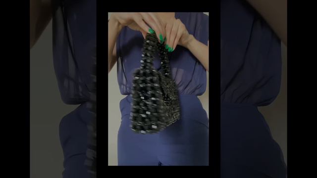 Моя первая сумочка из бусин! #сумочкаизбусин #бархатнаясумочка #ручнаяработа #handmade #ручнаяработа