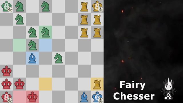 Kings vs Rooks vs Knight vs Bishops | Fairy Chess смотреть онлайн
