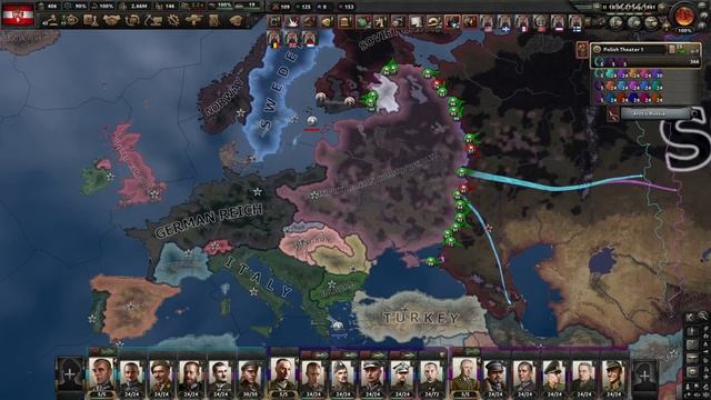 Polish Lithuanian Commonwealth takes on both mustaches in Hearts of Iron 4 no step back смотреть онлайн