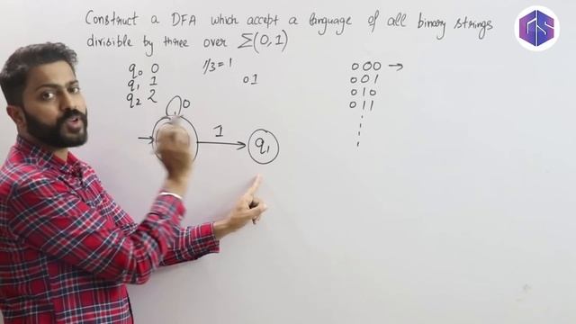 Lec-12: DFA of all binary strings divisible by 3 | DFA Example 5 смотреть онлайн