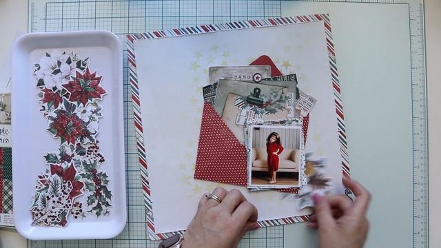 Process Video: Joy To The World | DT Simple Stories Simple Vintage 'Tis The Season