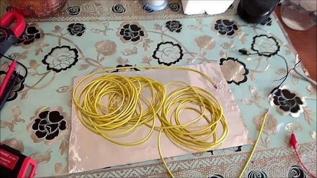 Обогревательный ИК кабель из углеродного волокна. смотреть онлайн