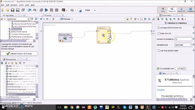 Indexing.Naive Bayes.K-NN & SVM on rapid miner смотреть онлайн