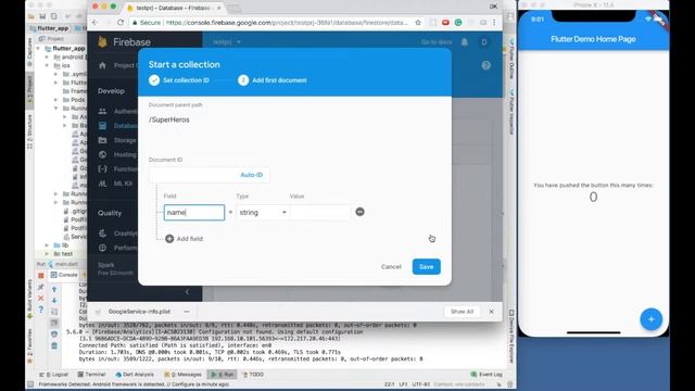 Flutter : FireBase Connectivity For iOS Applications смотреть онлайн