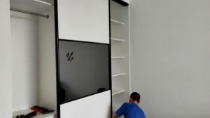 РАЗДВИЖНАЯ СИСТЕМА В ШКАФ КУПЕ КАК ПРАВИЛЬНО УСТАНОВИТЬ.