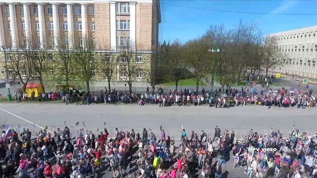 Бессмертный полк ~ 9 Мая ~ Ежегодная всероссийская акция смотреть онлайн