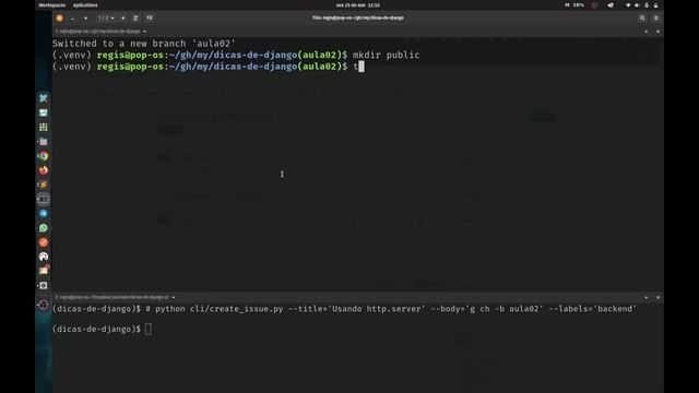 Python e o módulo http.server | criando site local - Dica #02 смотреть онлайн