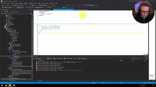PLC programming using TwinCAT 3 - Test driven development (Part 17b_18) смотреть онлайн