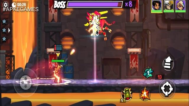 Bombastic Brothers all BOSS GAMEPLAY смотреть онлайн