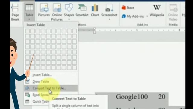 CLASS 6 II CH 3 II FORMATTING A TABLE & CONVERTING TEXT TO A TABLE смотреть онлайн