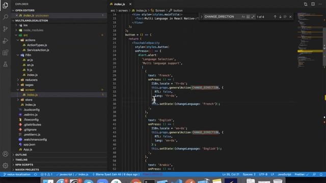 React Native localization (react-native-i18n) Multi-language смотреть онлайн