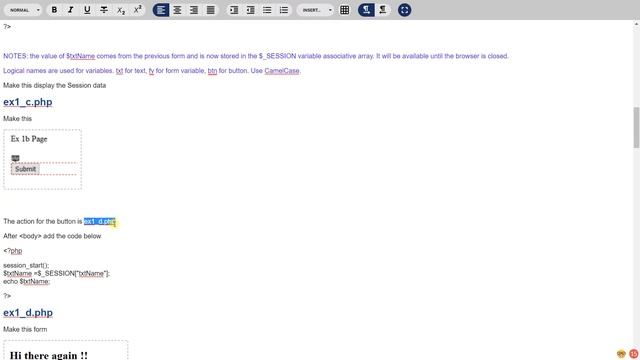 Computing PHP receiving a SESSION variable ex1 c смотреть онлайн