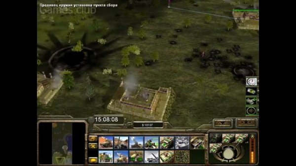 C&C Generals Zero Hour - Contra 007 challenge Генералы вызов секретный войска против пехоты №2