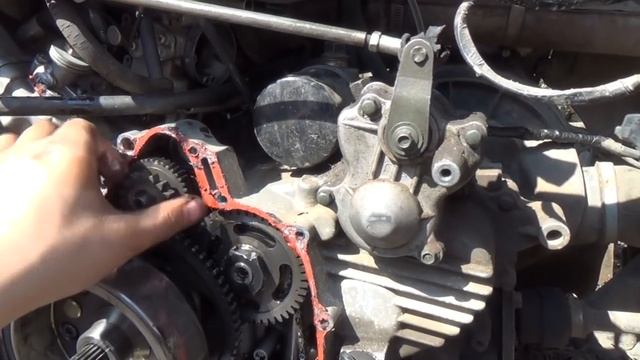 ремонт квадрацикла Стелс 500Н (ч.1)