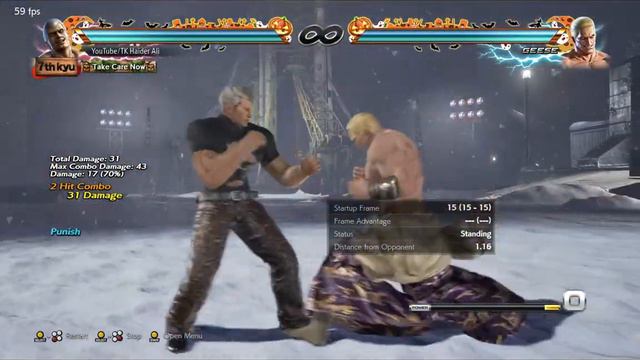 Season 4 Geese Punishment Tekken 7 смотреть онлайн