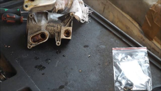 Замена прокладки теплообменника MERCEDES. M112, M113