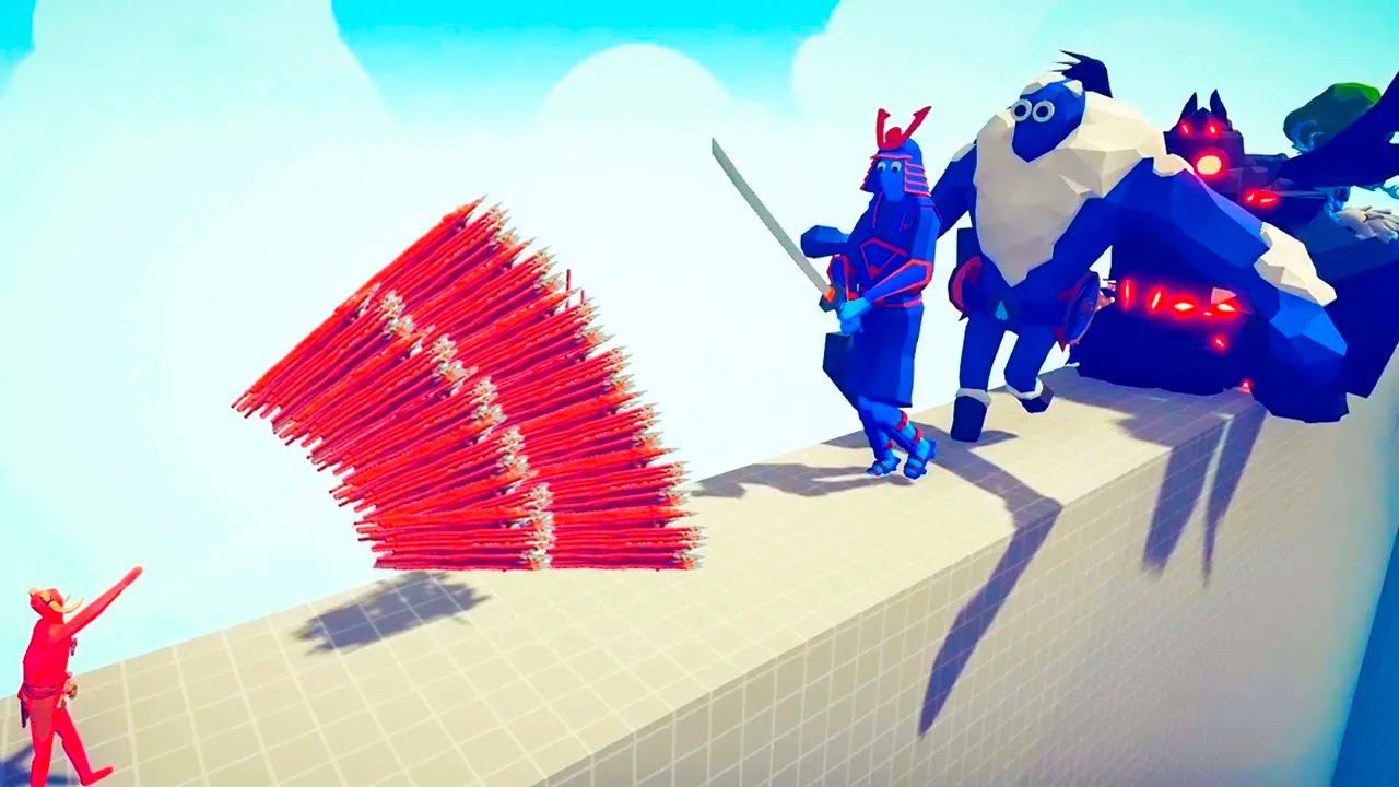 ALL GIANTS vs EVERY GOD | TABS - Totally Accurate Battle Simulator смотреть онлайн
