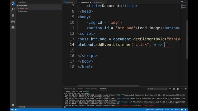 Lazy load Images with Javascript смотреть онлайн