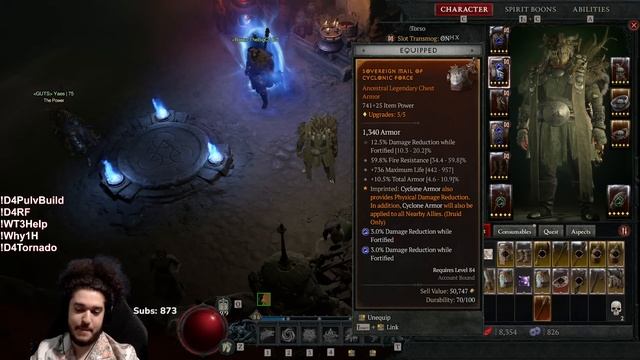 Diablo 4 - Level 85+ Tornado Druid Build Guide смотреть онлайн