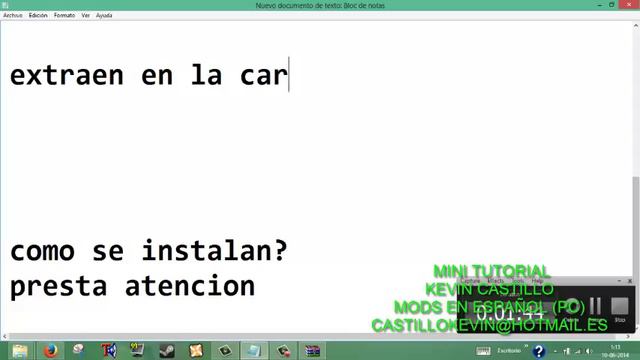 TUTORIAL COMO INSTALAR MODS SKYRIM MANUALMENTE EN ESPAÑOL смотреть онлайн