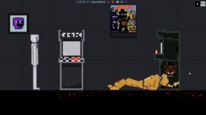 Вроде бы почти вся жизнь Уильяма Афтона из игры ФНАФ в игре People Playground