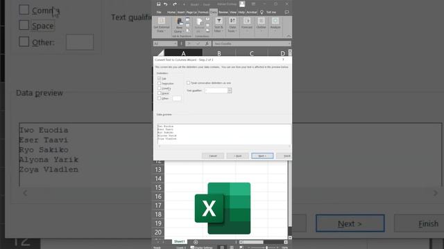 Excel! Text to Columns Hotkey смотреть онлайн