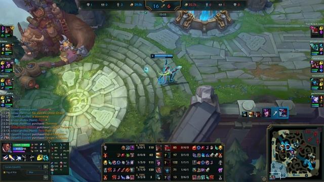 CHALLENGER LUCIAN AMAZING CARRY GAMEPLAY! | CHALLENGER LUCIAN ADC GAMEPLAY | Patch 12.23 S12 смотреть онлайн