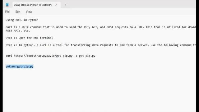 PIP & TKINTER INSTALLATION FOR PYTHON PROJECT CBSE 1.3 смотреть онлайн