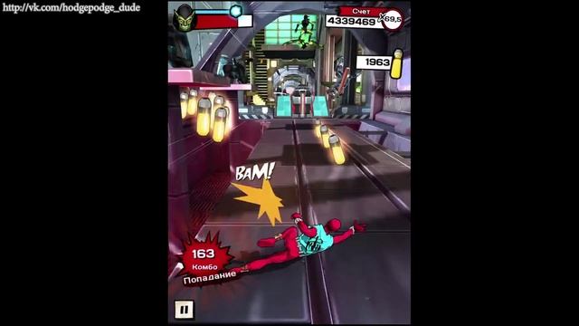 Spider-Man Unlimited играю #42 (мобильная версия) iOs смотреть онлайн