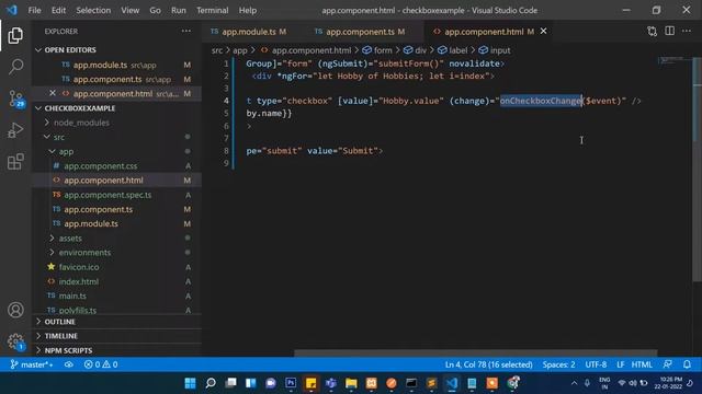 1 How to pass checkbox value from Form to API in Anguar 12 | Angular 12 Tutorial - Tutorial Ray смотреть онлайн