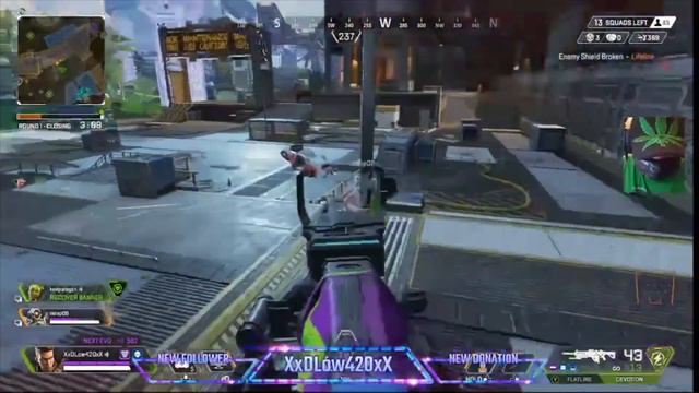 Apex Legends being a kiloliter the whole time смотреть онлайн