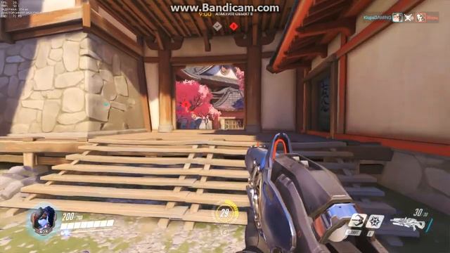 Overwatch - киберспортсмен выходит на охоту.