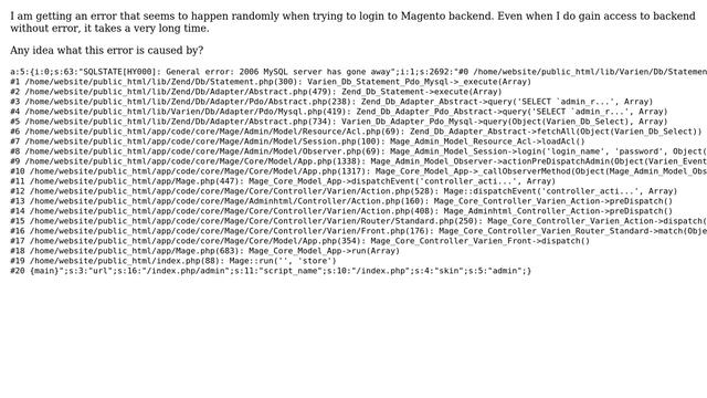 Magento: Error when logging into magento backend смотреть онлайн