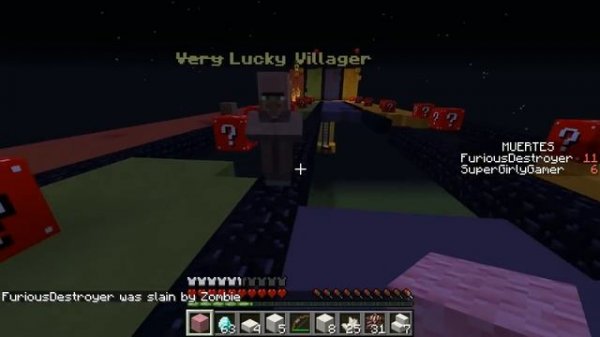 Minecraft: EXTREME RED LUCKY BLOCK RACE - Lucky Block Mod - Modded Mini-Game