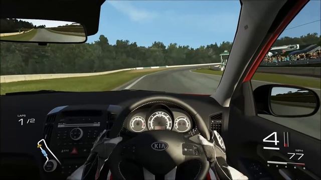 Forza 5 2011 Kia cee'd on Road Atlanta Gameplay смотреть онлайн
