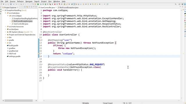 Exception handling in spring boot | Global exception handling in spring boot rest api смотреть онлайн