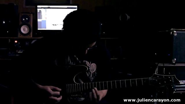 Testing clean guitar tone for new song - Schecter Omen Extreme - 6 - Julien Carayon [HD] смотреть онлайн
