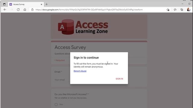 Collect Survey Results with Google Forms and Import to Microsoft Access. Questionnaires. Polls. смотреть онлайн